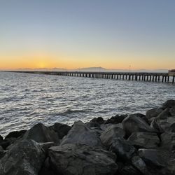 Berkeley Marina - Sunset over the Bay