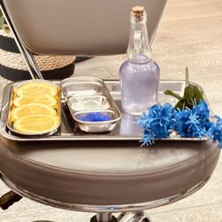 Lina Nails - Tray of goodies for my pedicure