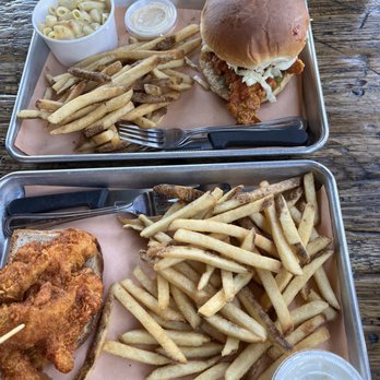 The Cookshack - Chicken Sandwich Chicken Tenders Mac 'N Cheese French Fries - Chicken Shop Near Me - Houston, Texas The Cookshack - Chicken Sandwich Chicken Tenders Mac 'N Cheese French Fries - Chicken Shop Near Me - Houston, Texas