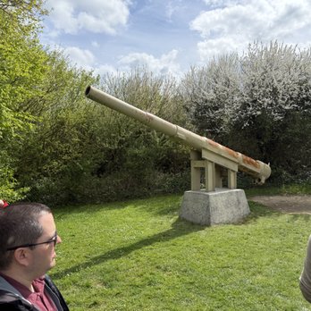 Pointe du Hoc - One of the six 155 mm guns targeted for elimination by the Rangers. - Landmarks & Historical Buildings Near Me