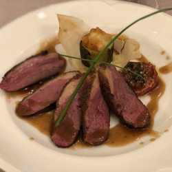 La Grange aux Marmottes - Scrumptious duck breast. Menu changes daily