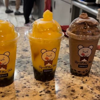 Spill The Tea - Mango boba smoothies & chocolate boba smoothie - Bubble Tea Near Me - Northglenn, Colorado