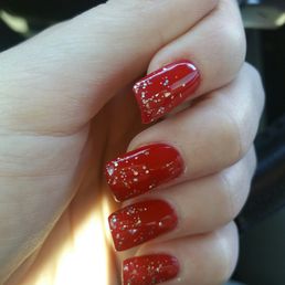 Holiday nails by Natalie at Nails 4 U