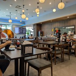 Token Ramen - Interior dining area