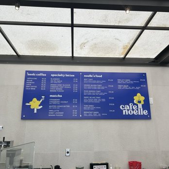 Cafe Noelle - Menu - Cafes Near Me - San Diego, California