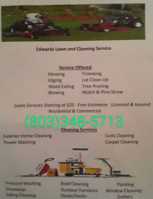 EDWARD’S LAWN & CLEANING - Updated January 2025 - Request a Quote