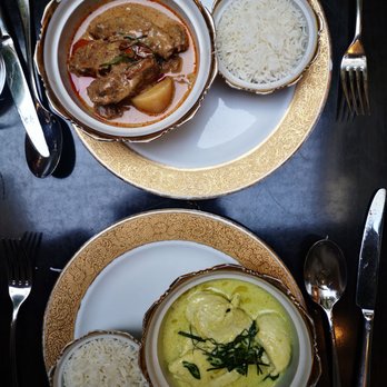 Thai l'Inde - Poulet Bangkok et Boeuf Massaman - Thai Near Me - Angers, 49 Thai l'Inde - Poulet Bangkok et Boeuf Massaman - Thai Near Me - Angers, 49