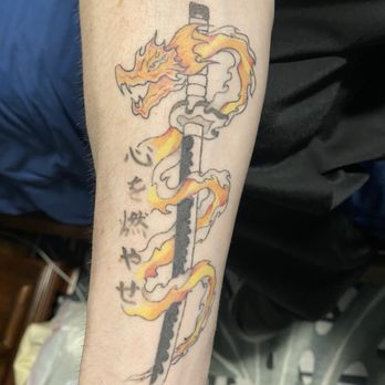 Crispy Aura Fine Line Tattoos - 30 days later - healed exceptionally well - Tattoo Near Me - Chicago, Illinois