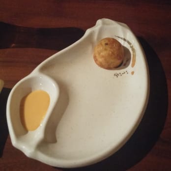 Sushi Palace - A single, lonely fried oyster.. Has a huge plate to himself.. #BossStatus - Japanese Near Me - Great Neck, New York