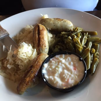 McCarthy's Restaurant - Bangers & Mash dinner (no mash due to low carb diet - sub cole slaw) - American Near Me - Port Clinton, Ohio McCarthy's Restaurant - Bangers & Mash dinner (no mash due to low carb diet - sub cole slaw) - American Near Me - Port Clinton, Ohio