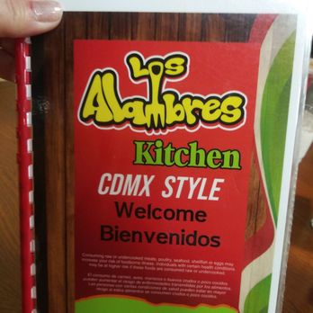 Los Alambres - Menu - Mexican Near Me - Vancouver, Washington
