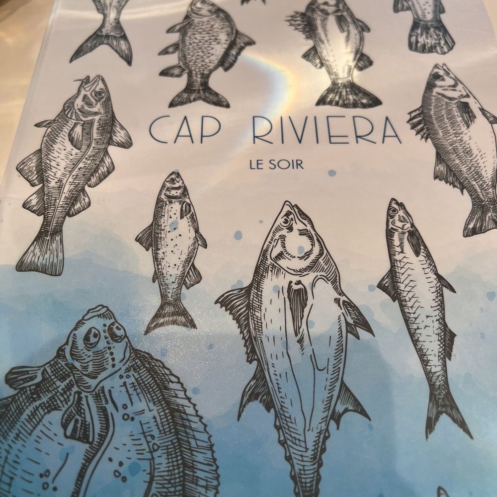 Cap Riviera - Menu - French Near Me - Antibes Juan Les Pins, 06