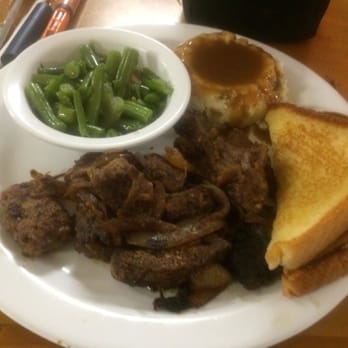 Jack's Cafe - Liver & Onions - American Near Me - Floresville, Texas