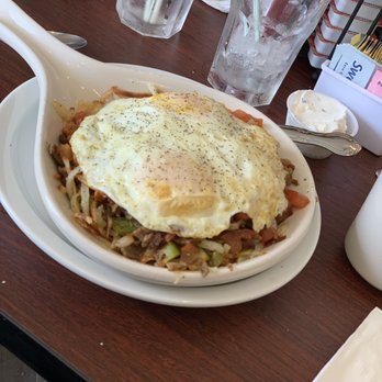 Cinnamon Pancake House - Greek Skillet! - Breakfast & Brunch Near Me - Naperville, Illinois Cinnamon Pancake House - Greek Skillet! - Breakfast & Brunch Near Me - Naperville, Illinois