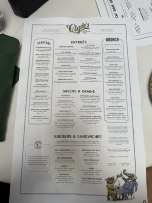 Menu photo 2 Clyde's of Georgetown Washington, DC, DC Menu photo 2 Clyde's of Georgetown Washington, DC, DC
