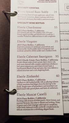 Menu photo 4 Restaurant 1796 Saint Francisville, LA