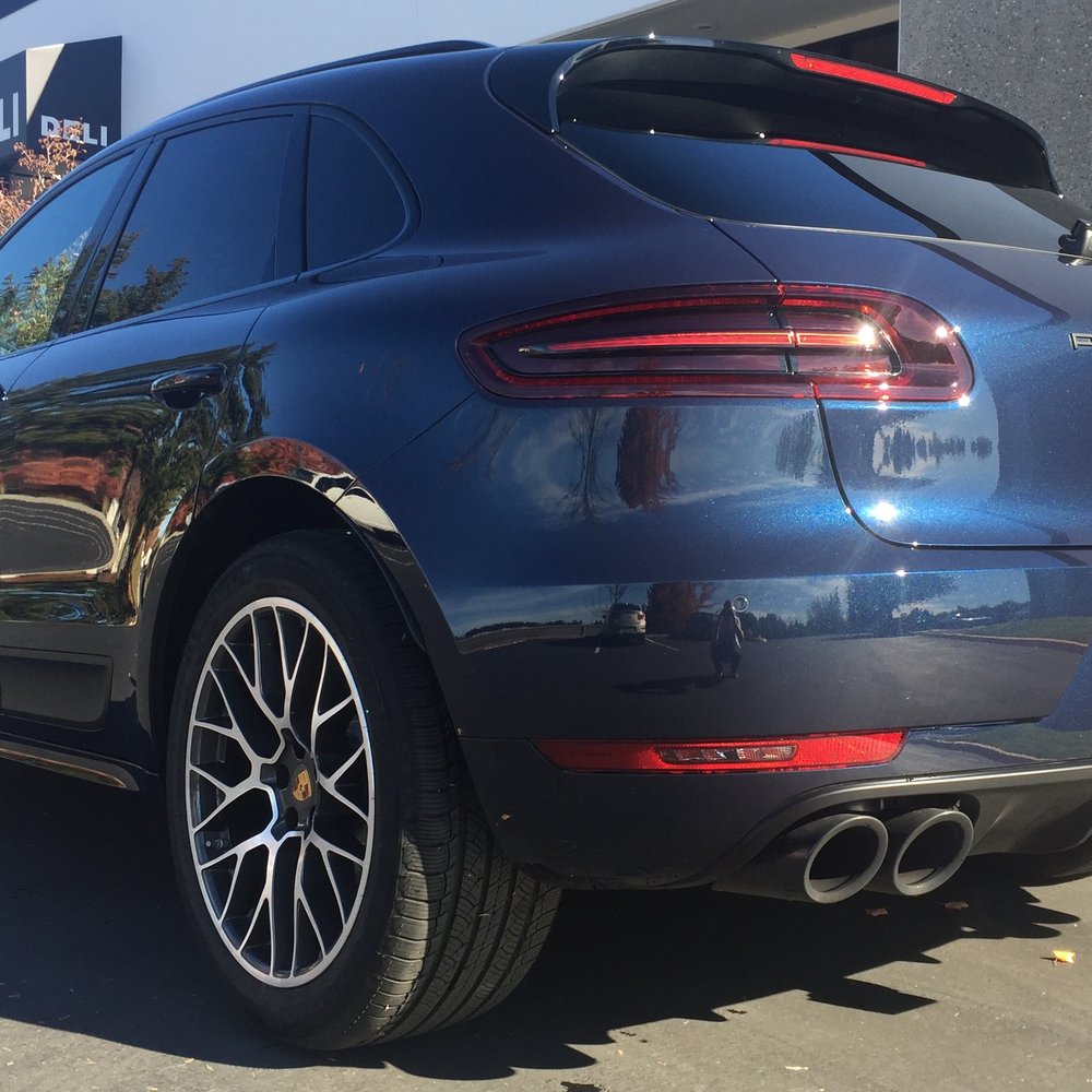 APC Auto Spa - 2017 Porsche Macan GTS coated with ceramic pro and clear bra installed on front bumper. - Auto Detailing Near Me - Monroe, Washington