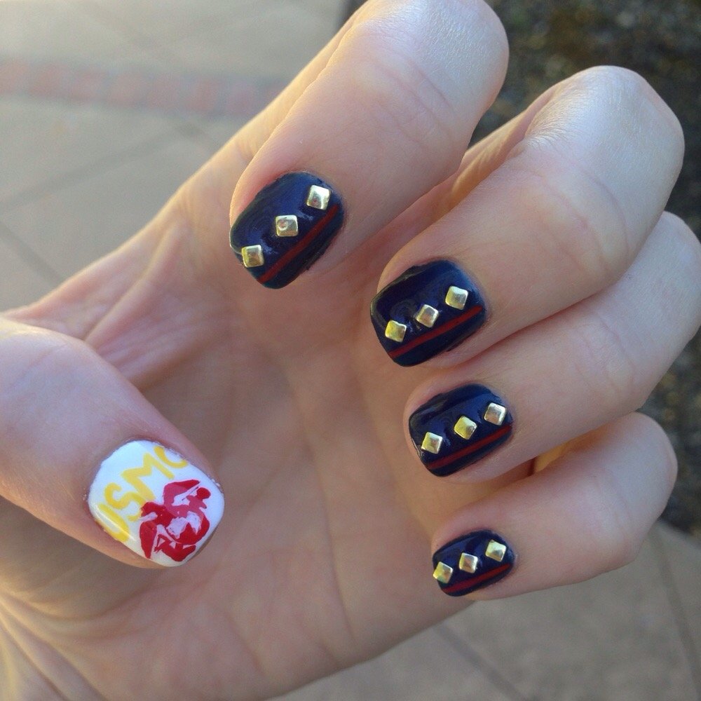 T L Nails - Cathy did my nails for my son's Marine boot camp graduation and nailed it!! She went above and beyond!! - Nail Salons Near Me - Livermore, California T L Nails - Cathy did my nails for my son's Marine boot camp graduation and nailed it!! She went above and beyond!! - Nail Salons Near Me - Livermore, California