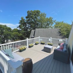 Our NEW third floor deck!