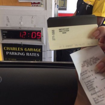 Charles Garage - My ticket says 10:15. Outgoing time (5 min later than incoming) says 12:09. She told me I was there for 2 hours 1 min to charge - Parking Near Me - Miami Beach, Florida Charles Garage - My ticket says 10:15. Outgoing time (5 min later than incoming) says 12:09. She told me I was there for 2 hours 1 min to charge - Parking Near Me - Miami Beach, Florida
