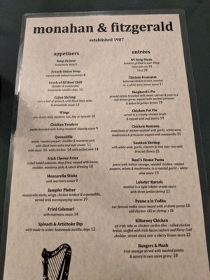 Menu photo 2 Monahan & Fitzgerald Bayside, NY