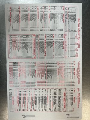 Menu photo 1 Best Food In Town Galloway, NJ