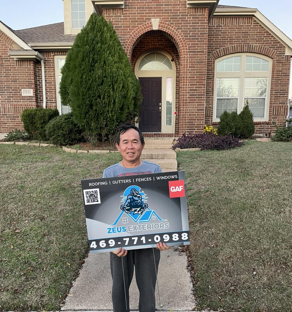 Slide of Zeus Exteriors