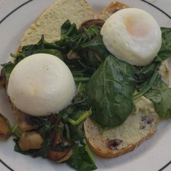 D'Angelo's Bakery - Egg rose with special request to add sauteed spinach and mushrooms - Breakfast & Brunch Near Me - Santa Barbara, California D'Angelo's Bakery - Egg rose with special request to add sauteed spinach and mushrooms - Breakfast & Brunch Near Me - Santa Barbara, California
