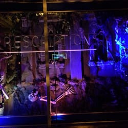 Ellis Prescription Pharmacy - Halloween window display.