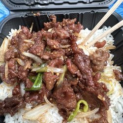 Honto Teriyaki Restaurant - Mongolian Beef Bowl