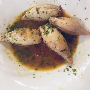 Ristoranti: Cambusa - Spicy pistachio stuffed squid - Italian Near Me - Bologna, BO Ristoranti: Cambusa - Spicy pistachio stuffed squid - Italian Near Me - Bologna, BO