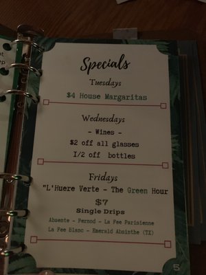 Menu photo 7 Proper Fort Worth, TX