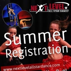 Next Level All Star Dance - 2016 Summer Registration is now OPEN. www.nextlevelallstardance.com