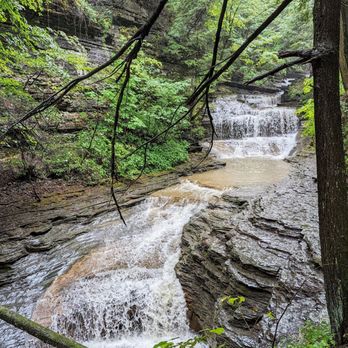 Buttermilk Falls State Park - Instagram: @telephonesmoothie - Hiking Near Me - Ithaca, New York