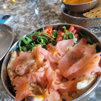 Curryosity - Naan smoked salmon - Indian Near Me - San Diego, California Curryosity - Naan smoked salmon - Indian Near Me - San Diego, California