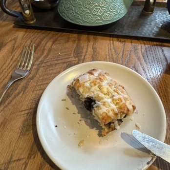 Nirvana Tea House and Cafe - Blueberry ginger scone - Tea Rooms Near Me - Millis, Massachusetts