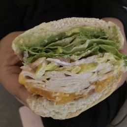 Blue Man Group Sandwich