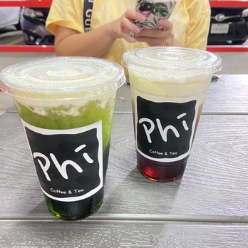 Phi Coffee & Tea - Thai Green Tea and wintermelon cream tea - Coffee & Tea Near Me - Arlington, Texas Phi Coffee & Tea - Thai Green Tea and wintermelon cream tea - Coffee & Tea Near Me - Arlington, Texas