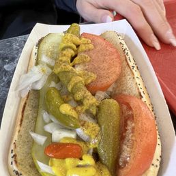 Chicago-Style Hot Dog Chicago-Style Hot Dog