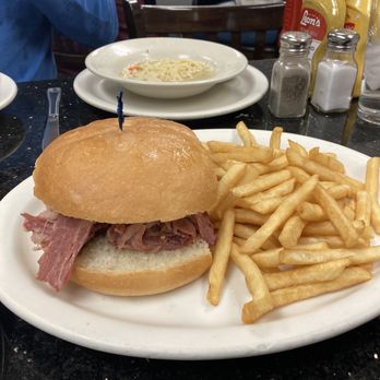 Fisher’s Deli - Half 1/2 Pastrami Sandwich with fries - Delis Near Me - Henderson, Nevada