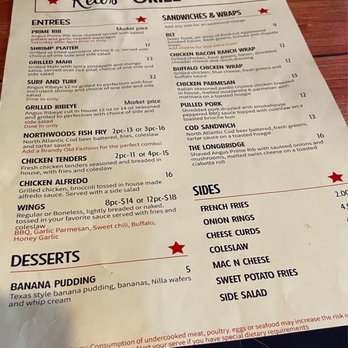 Reds Eating & Drinking Establishment - Menu - Bars Near Me - Chetek, Wisconsin Reds Eating & Drinking Establishment - Menu - Bars Near Me - Chetek, Wisconsin