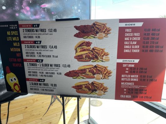 Menu photo 2 Dave's Hot Chicken Indio, CA