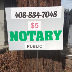 $5 Notary Service - Notary service