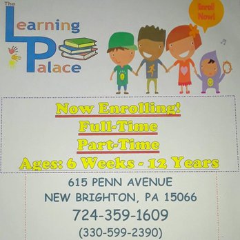 The Learning Palace - Child Care & Day Care Near Me - New Brighton, Pennsylvania The Learning Palace - Child Care & Day Care Near Me - New Brighton, Pennsylvania