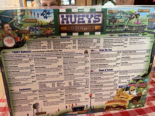 Menu photo 2 Huey's Millington Millington, TN