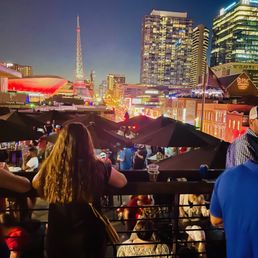 View from the rooftop bar.