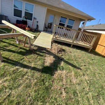 Jesse’s Carpentry - Deck with ramp - Painters Near Me Jesse’s Carpentry - Deck with ramp - Painters Near Me