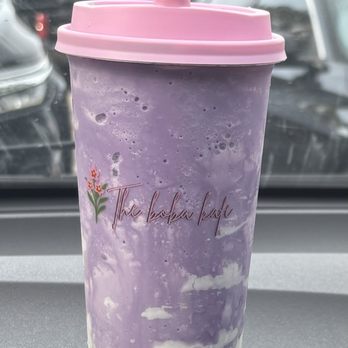 The Boba Kafe - Taro Ube Swirl - Bubble Tea Near Me - Montclair, California