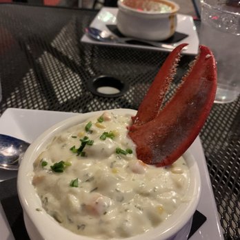 Bold American Fare - The chowder - filled with chunks of seafood - Steakhouses Near Me - Algonquin, Illinois