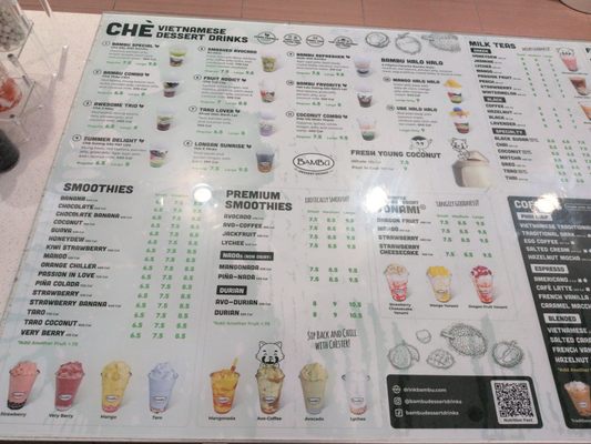 Menu photo 2 BAMBU Houston, TX